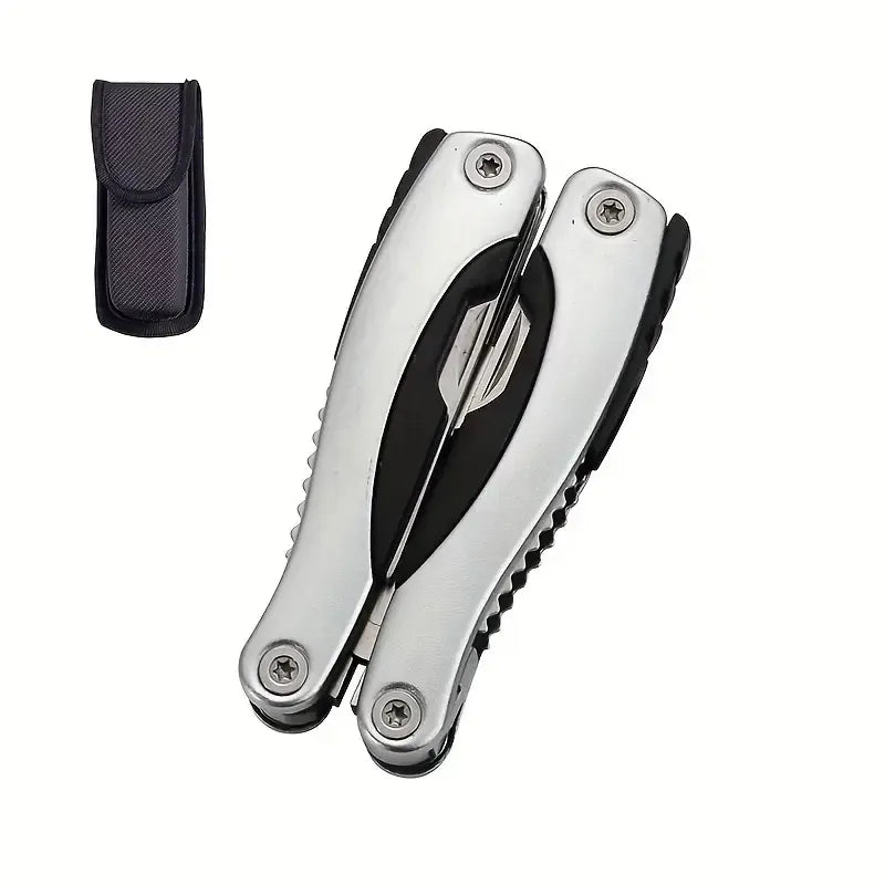 Professional Stainless Steel Pliers Tool Set: Multi-function Knife, Nylon Sheath, Etc. - The Perfect Gift For Camping, Survival, Hiking, Etc.!