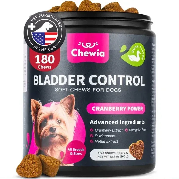 Dog UTI Treatment Dog Cranberry Supplement For Bladder Kidney Health