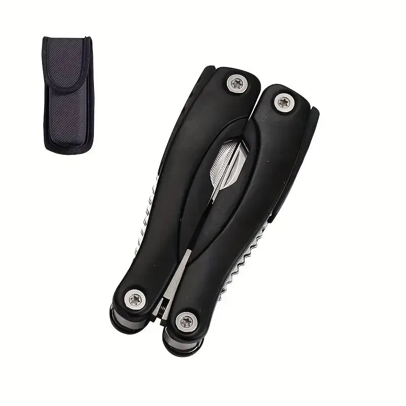Professional Stainless Steel Pliers Tool Set: Multi-function Knife, Nylon Sheath, Etc. - The Perfect Gift For Camping, Survival, Hiking, Etc.!