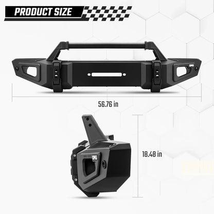 Front Bumper For Wrangler JL&amp; Gladiator JT