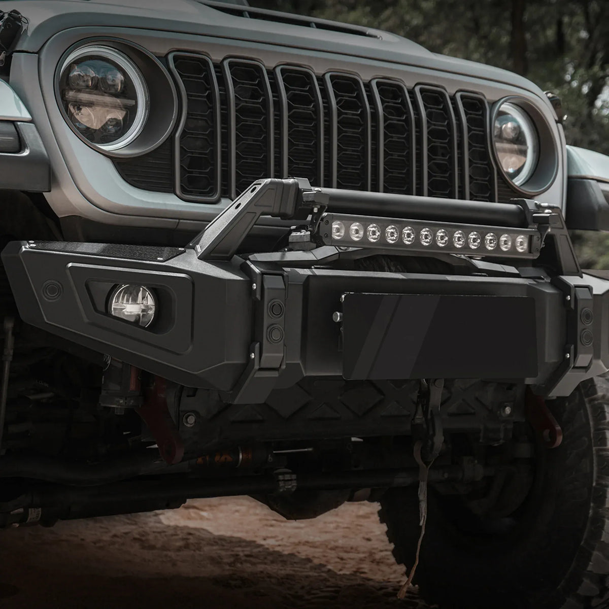 Front Bumper For Wrangler JL&amp; Gladiator JT
