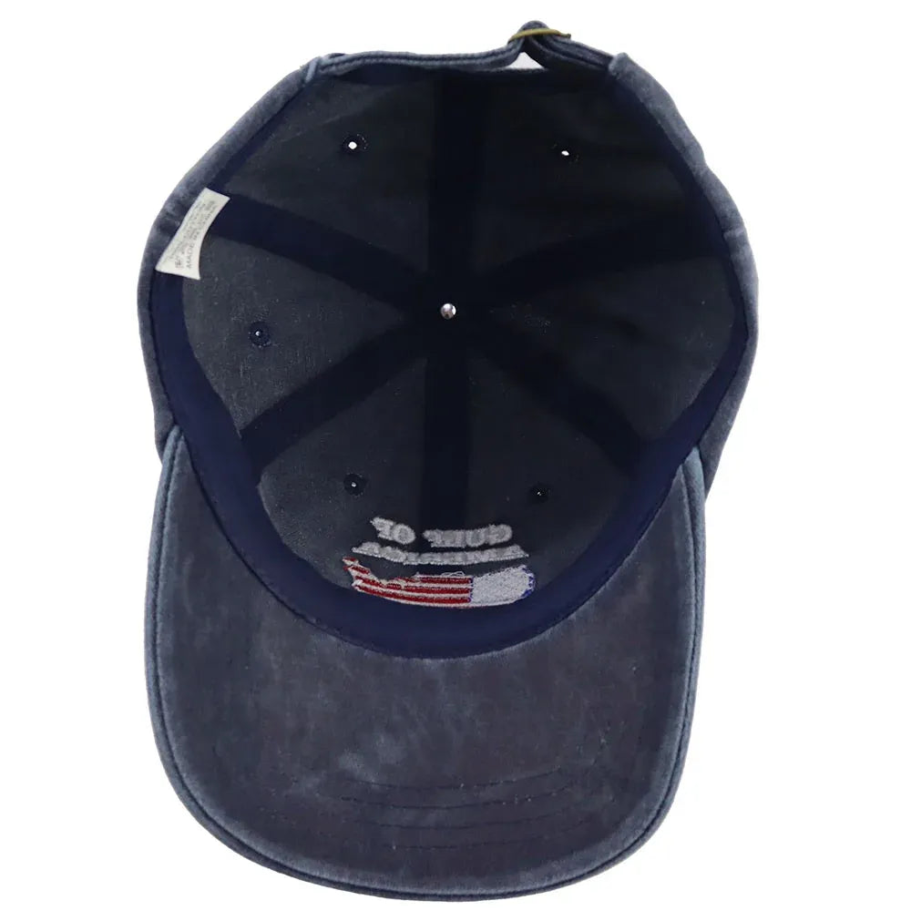 2pcs Gulf Of America Hat For Men Women, American Flag Gulf Of Mexico Hat, USA Patriotic Decorations Baseball Cap, Birthday Gifts For Dad Mom Friend Veteran
