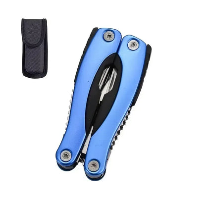 Professional Stainless Steel Pliers Tool Set: Multi-function Knife, Nylon Sheath, Etc. - The Perfect Gift For Camping, Survival, Hiking, Etc.!